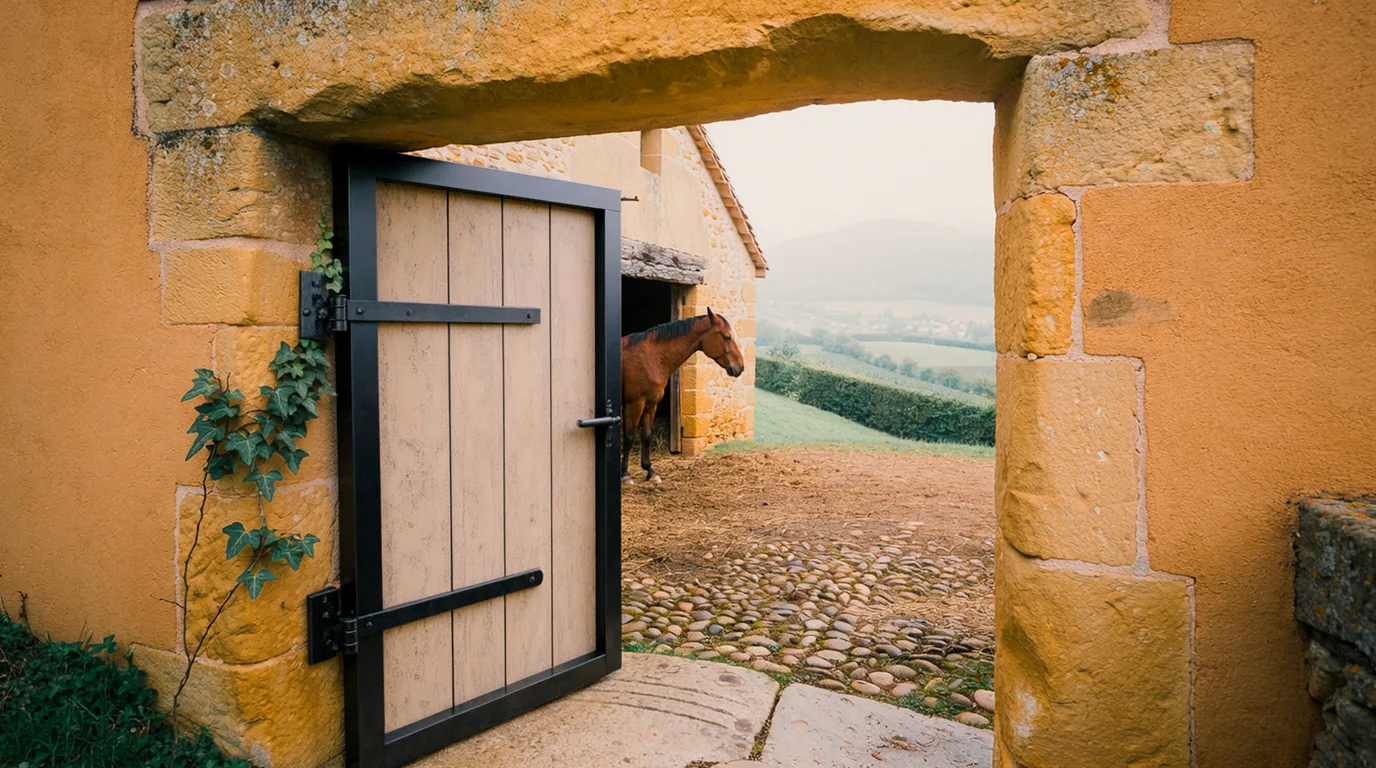Entrée, CRC Genas Ranch, centre équestre à Genas
